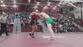 160 Aaron Morton Westerville South vs Mitchell Broskie Dublin Coffman Newark Sectional 22920 [upl. by Sansen]