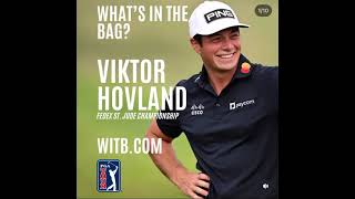 Viktor Hovland WITB  Whats In The Bag FedEx St Jude Championship 19th August 2024 [upl. by Jasper582]