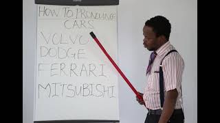 How To Pronounce Cars  Class Two [upl. by Mond]