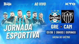 AO VIVOJORNADA DO BAGÉGRÊMIO X ATLÉTICO MG DIRETO DA ARENA [upl. by Terrijo639]