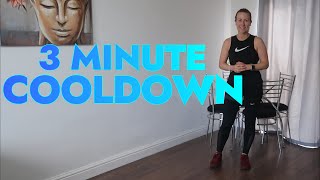 3 MINUTE COOLDOWN  DO THIS AFTER YOU WORKOUT [upl. by Naharba]