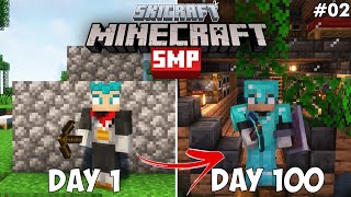 I Survived 100 Days on SMP  SkiCraft 2  Ep 2 [upl. by Foss902]