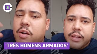 ExBBB 24 Buda faz desabafo após sofrer assalto com a família Homens armados [upl. by Enimsaj483]