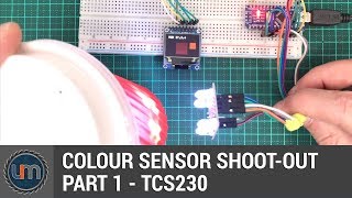 Colour Sensor ShootOut  Part 1  TCS230 [upl. by Herwick108]