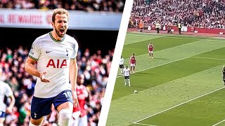 Harry Kane penalty goal vs Arsenal  Stand view angle [upl. by Delfeena]