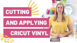 Cutting and Applying Cricut Vinyl [upl. by Adey]