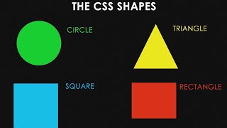 Circle Triangle Square and Rectangle Shape in CSS  How to Make Shapes in CSS  All Shapes in CSS [upl. by Carrillo]