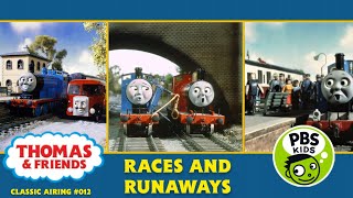 Thomas amp Friends Races and RunawaysPBS Classic Airing 12 [upl. by Iinde]