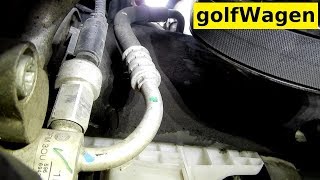 VW Golf 5 AC pressure switch sensor replacement [upl. by Kayne]