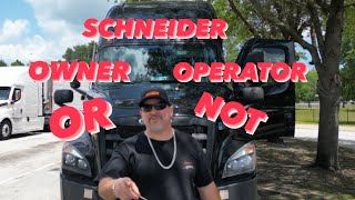 Schneider Owner Operator  All In Revenue Lease update [upl. by Retsev666]