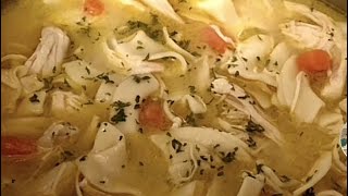 Homemade Chicken Noodle Soup [upl. by Ttayh]