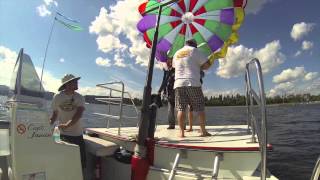 How To Parasail Coeur dAlene Idaho [upl. by Aksehcnarf]