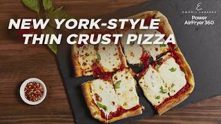 Emeril’s AirFryer 360 Pizza Recipe  Make NY Style Thin Crust in 20 Min [upl. by Tocs]