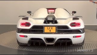 Koenigsegg Agera Start Up Sound Insane Revs and Accelerations [upl. by Asiret891]