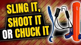 Sling it Shoot It or Chuck It  Tennis Ball Launcher Review [upl. by Bodrogi]