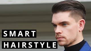 Mens Formal and Evening Hairstyle  How To [upl. by Ettenay402]