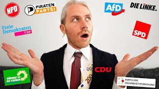 All German Political Parties in 4 Minutes [upl. by Brice742]