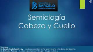 Seminario Cabeza y Cuello [upl. by Sillaw384]