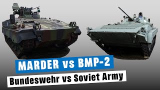 Bundeswehr vs Soviet Army Marder vs BMP2 [upl. by Edmonda]