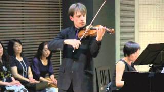 AlbenizKreisler Tango  Daniel Bell violin Akemi Masuko piano [upl. by Ettenaej]