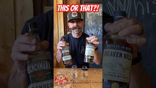 Heaven Hill 7 year Bottled in Bond vs Benchmark Bonded 🚨🤩 THIS or THAT bourbon heavenhill [upl. by Akcirderf]