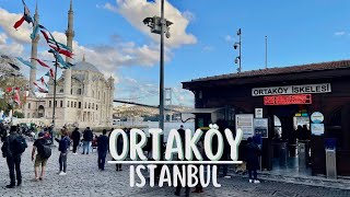 Ortaköy Istanbul 4K Walking Tour [upl. by Boleslaw251]