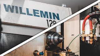 Mill  Lathe  Willemin 408MT [upl. by Dnamra]