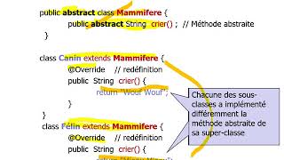 Classes abstraites et interfaces en Java [upl. by Attah]