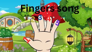 Learn to Count with Fun Finger Song for Kids  Educational [upl. by Ojoj]