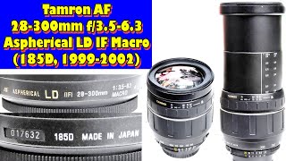 Tamron AF 28300mm f3563 Aspherical LD IF Macro 185D 19992002 [upl. by Press]