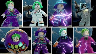 All Joker Characters amp Suits in LEGO Batman 3 [upl. by Sima]