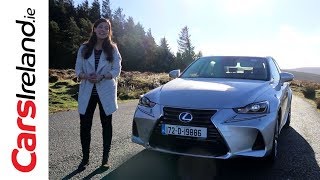 Lexus IS300h Review  CarsIrelandie [upl. by Gnet]