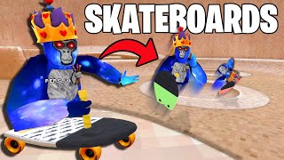 I Got EARLY ACCESS to Gorilla Tags SKATEBOARD UPDATE [upl. by Einaffyt]