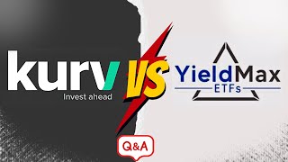 Kurv vs Yieldmax ETFs Total Return Comparison  KQQQ ETF Review [upl. by Nagaem]