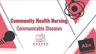 Community Health Nursing Communicable Diseases [upl. by Florinda]