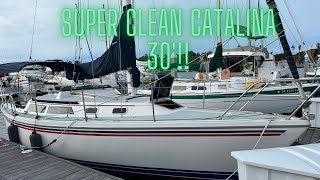 Super Clean 1989 Catalina 30 Virtual Tour [upl. by Dorina]