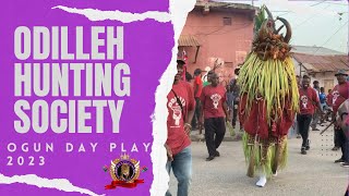 Odilleh hunting society Ogun day play 2023 [upl. by Labotsirhc24]