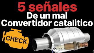 5 PROBLEMAS POR UN CONVERTIDOR CATALITICO [upl. by Niamreg942]