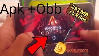 How To Download Assassin Creed Odyssey apkObb Android amp IOS Device [upl. by Pass]