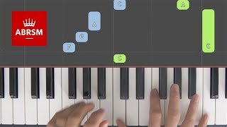 Wiegenlied  ABRSM Piano Grade 1 2019 amp 2020 B1  Synthesia live keys tutorial [upl. by Salazar460]