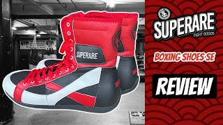 Superare Boxing Shoes SE REVIEW EXCELLENT SHOES FOR WIDE FEET [upl. by Phyl]