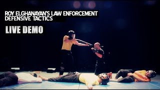 Roy Elghanayans Law Enforcement Krav Maga Live Demo [upl. by Margo]