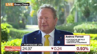 Fortescues Forrest on China Green Energy [upl. by Gamber]