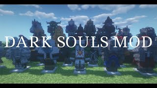 DARK SOULS MOD in Minecraft [upl. by Cirde]