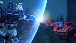 Optimus Prime VS Ultra Magnus  Transformers War For Cybertron  Kingdom [upl. by Marlie]