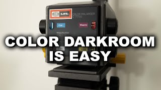 34 FULL TUTORIAL  RA4 Darkroom Color Printing in your home darkroom [upl. by Novihc]