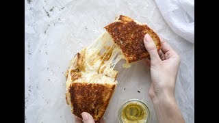 Gruyere French Onion Grilled Cheese with Thyme Butter [upl. by Meaghan465]