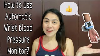 How to use Automatic Wrist Blood Pressure Monitor  High Blood Measurement  Yongrow  BP Guide [upl. by Apfel459]