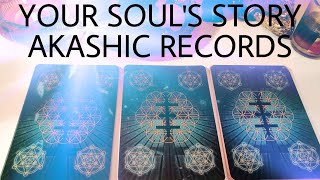 🌠YOUR SOULS JOURNEY ☋🌠 ₳kashic records  Pick a card [upl. by Hazeefah]