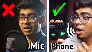 Record your Voice Professionally on Mobile in 2019  Full Android Tutorial [upl. by Aynad]